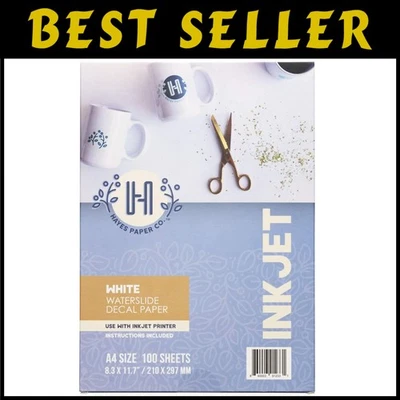 Decal Paper for Inkjet Printers, 100 Count - Image 1 of 4