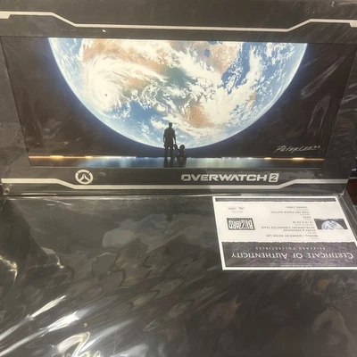 Edición Limitada Retiro Arte Impresión Overwatch Firmado Peter Lee 26/500 Foto 1 de 4