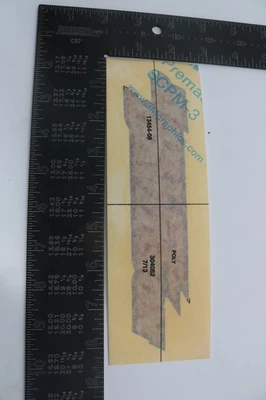 13454-08 Nuevo OEM 2008 Harley-Davidson FLHT rojo carmesí Sunglo calcomanía de tanque de combustible Foto 1 de 2