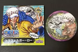 One Piece Trafalgar Law Collection Can Badge Heroes - Picture 1 of 1