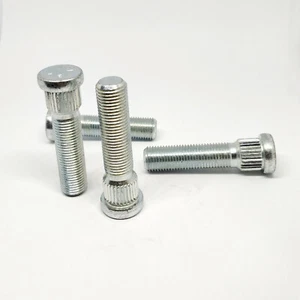 4 PCS Wheel studs M12x1.25 x 52mm wheel studs diameter of the splines 14.3mm - Bild 1 von 2