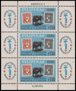 Philippinen 1977 - Mi-Nr. Block 11 A ** - MNH - ESPAMER 77 - Bild 1 von 1