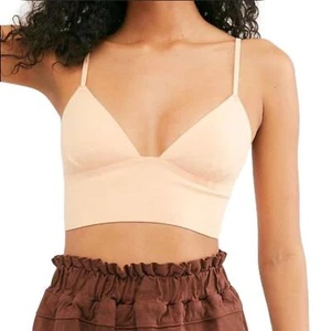 Free People Damen Bralette S Salbei Longline-BH - Bild 1 von 3