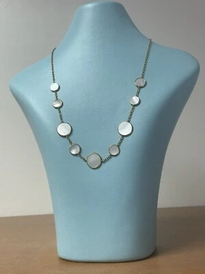 Ожерелье Ippolita из полированного камня конфеты перламутр 18 карат сплошное желтое золото 18 дюймов - Изображение 1 из 4