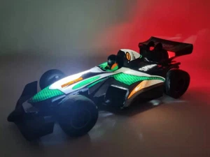 Forza 5 Formula One GREEN F1 Style Racing Radio Remote Control Car Smoking Spray - Picture 1 of 20