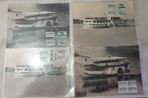 1979 Australia Rare Unusual FDC Riverboat Set Stamp Blocks Original Photo - Picture 1 of 16