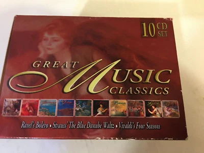 Great Music Classics 10 Disk CD Set Classical, Opera, Ballet, ++ - Image 1 of 3