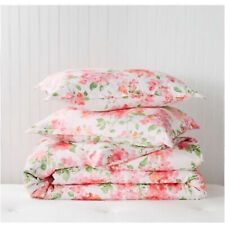 SKY 3 PIECE COMFORTER COVER SET FULL./QUEEN SIZE COLOR PINK FLORAL NEW 