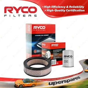 Ryco Oil Air Filter for Holden Sedan/Wagon/Ute EH HR HX HZ WB 6cyl Petrol Red - Picture 1 of 2