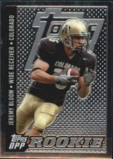 2006 Topps Draft Picks and Prospects Chrome Black Football Card Pick