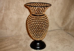 BomBay Company Perlenvase 12 cm hoch Made in India - Bild 1 von 17