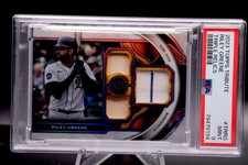 2023 Topps Tribute Riley Green Triple Relics Psa 9 Mint