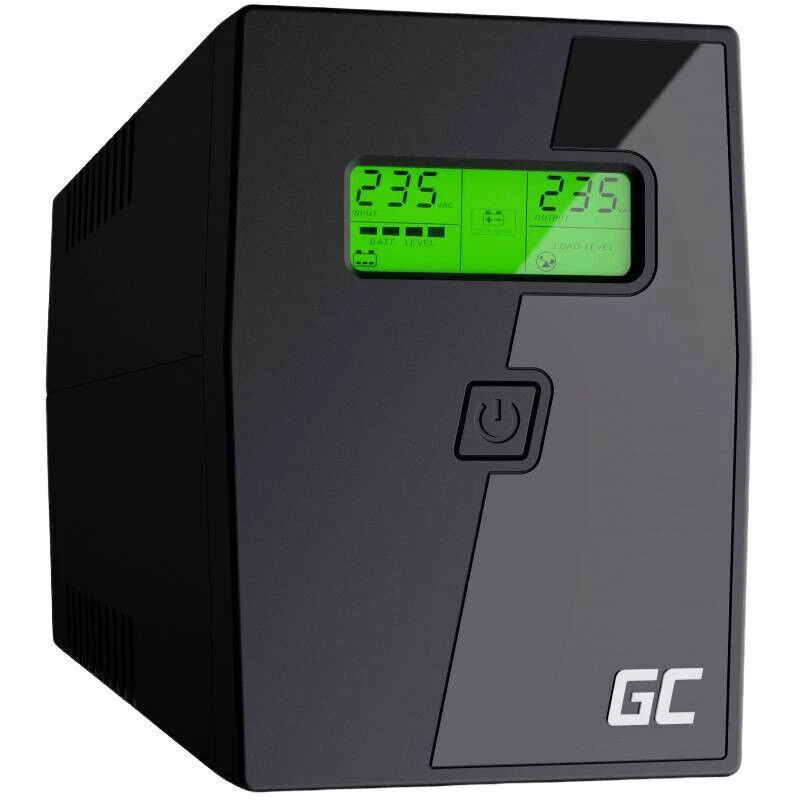 Green Cell 600VA 360W Freistehende USV (UPS01LCD)