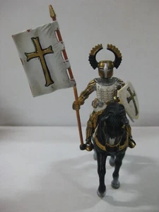 SCHLEICH 2003 CABALLERO MEDIEVAL CRUZADAS DESCATALOGADO - Imagen 1 de 9