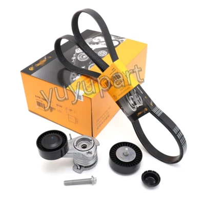 Kit de polea tensora de correa Continental OEM para BMW E60 E91 E92 N52 Foto 1 de 4