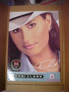 Winchester Super X Terri Clark Werbeplakat, New/Old Stock - Bild 1 von 7