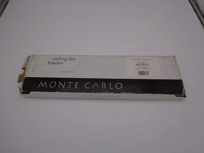 Monte Carlo Washed Oak Oval Point MC5B19 Standard Fan Blades - Image 1 of 4