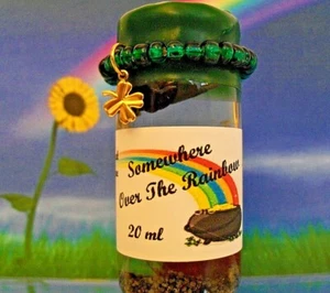 SOMEWHERE OVER THE RAINBOW Wizard Ritual WICCA Magick Money Spell Oil  20 ml - Picture 1 of 4