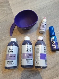 Purple Hair Dye Bundle Womens X5 - Picture 1 of 4