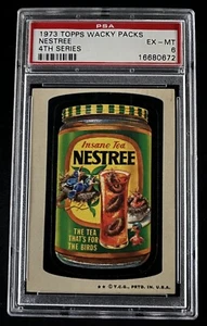 1973 Topps Wacky Packs Packages Series 4 PSA 6 EXMT Tan Back - Picture 1 of 2