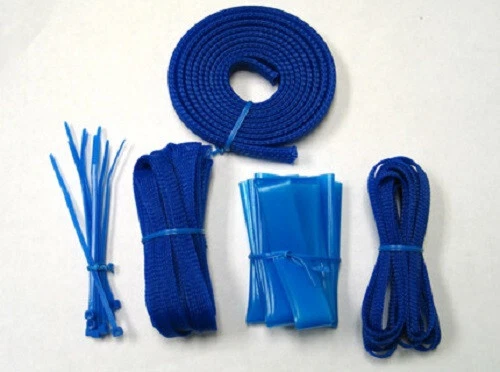 OKGEAR OK430UB UV Blue Computer Case Cable Mod Sleeving Kit - Image 1 of 1