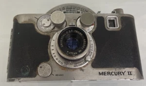 Universal Camera Corp Mercury II-Model CX Vintage Camera 35mm w/2.7 Tricor Lens - Picture 1 of 10