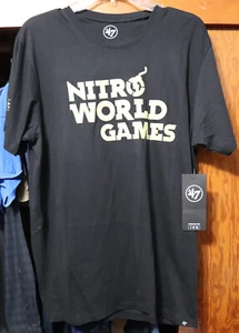 T-Shirt Nitro World Games Circus Adulto Large L Nuova con etichette - Foto 1 di 3