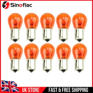 581 GELBE AUTO GLÜHBIRNEN 12 V 21 W x 10 Stck. - Bild 1 von 4