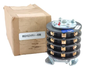 9524204RH-036 Serie 95 Wahlschalter Instrumententransformatoren inkl. NEU - Bild 1 von 4