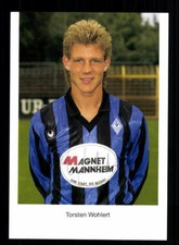 Torsten Wohlert autograph card Waldhof Mannheim 1992-93 original + A 203620