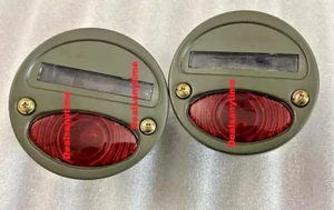 Fits For Willys MB Ford GPW Jeeps Truck Military Cat Eye Rear Tail Light - Picture 1 of 3