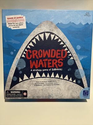 Crowded Waters Board Game - A Strategy Game of Survival - Educational Insights - Image 1 of 3