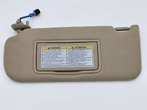 2015-2020 Acura TLX Driver Sun Visor Dual Light YR436L Beige Canadian OEM - Picture 1 of 8
