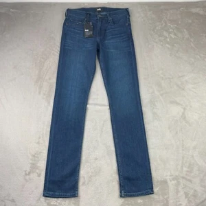 Paige Jeans Men 30x33 Blue Carpenter Slim Lennox Transcend Designer Denim NWT - Picture 1 of 15