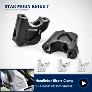 Elevador de manillar desplazado de aleación 32 mm apto para BMW R1200GS/R1250GS Adventure S1000XR - Imagen 1 de 12