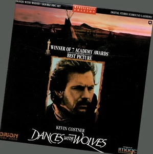 "Dances with Wolves" Widescreen Edition Laserdisc - Kevin Costner - Picture 1 of 2