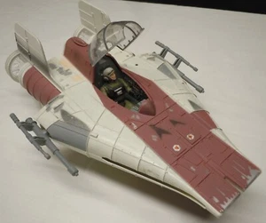 Star Wars Power Of The Force A Wing Fighter with Pilot 1997 - Picture 1 of 20