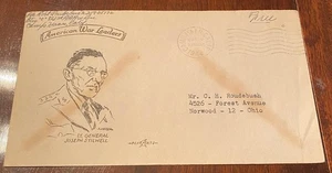 WW II Cover free cancel featuring Lt. General Joseph Stillwell - Picture 1 of 2