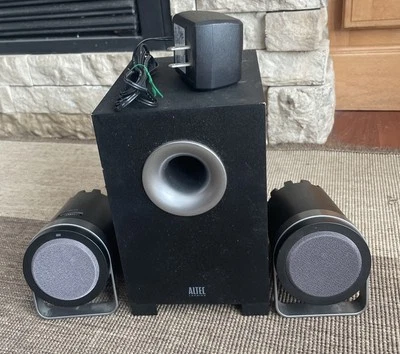 ALTEC LANSING BXR1221 Speakers 4" Subwoofer Set - Image 1 of 4