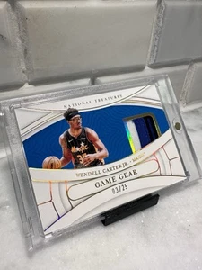 2021-22 Panini National Treasures - Game Gear Wendell Carter Jr. #GG-WCJ /25 ๐ - Picture 1 of 6