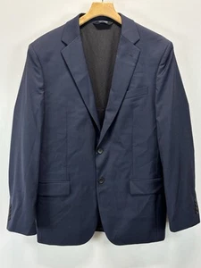 Jos. A. Chaqueta Blazer Bank Traveler TECH Doble Ventilación Mezcla Lana Azul Marino 42L - Imagen 1 de 7
