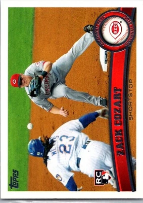 Actualización Topps 2011 Zack Cozart novato Cincinnati Reds #US247 Foto 1 de 2