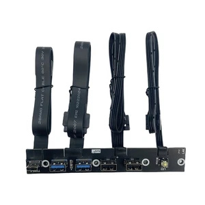 USB 3.0 Frontpanel-Hub IO-Panel 2-Port USB3.0+2-Port USB2.0+1-Port TYPE-C 23353 - Afbeelding 1 van 5