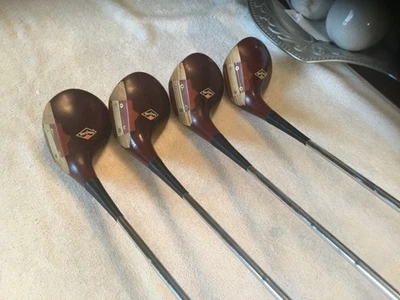 Vintage 1957 MacGregor Tourney M85W Super Eye-O-Matic 1,2,3,4 Woods Outstanding - Image 1 of 4