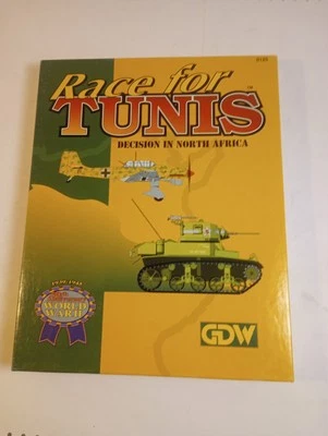 GDW 1992: Juego Race for Tunis - Decisión en Norte de África (SELLADO) Foto 1 de 4