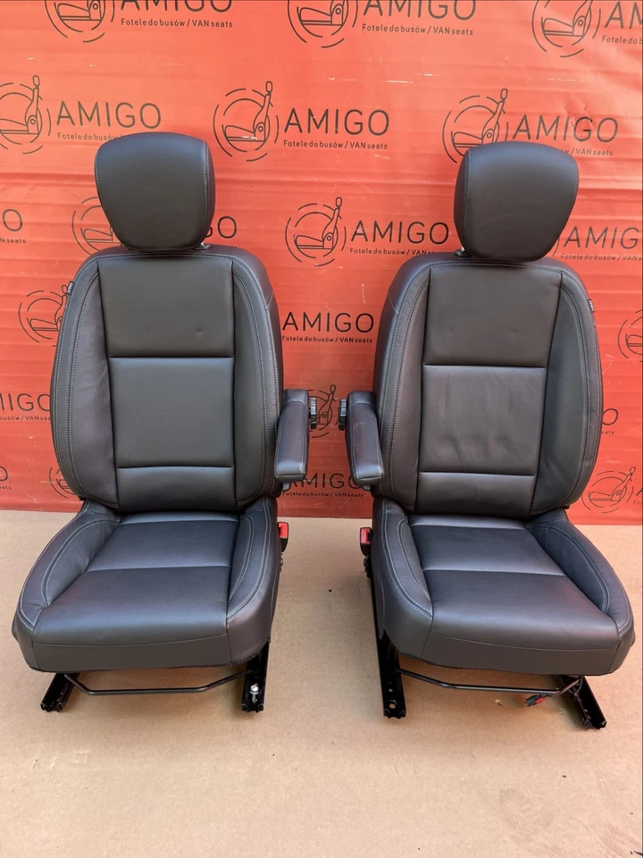 TRAFIC SpaceClass VIVARO NV300 TALENTO 2016-25 Beifahrersitz Fahrersitz Leder - Bild 1 von 1