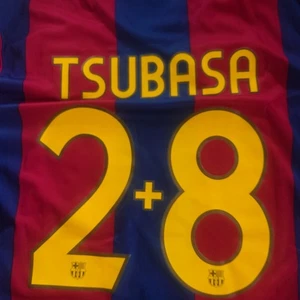 Captain Wings 50th anniversary FC Barcelona TSUBASA 2+8 uniform XL w/tagged - Picture 1 of 10