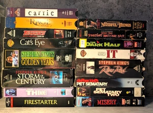 Stephen King VHS horror lot. Pet Sematary, Trucks, Sometimes They Come Back - Picture 1 of 10
