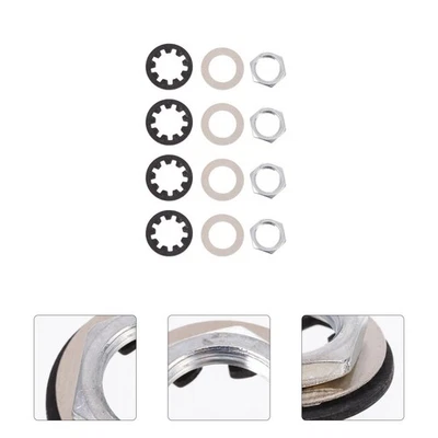 12Pcs Useful Electric Guitar Potentiometer Nut Washer Electric Guitar Nuts - Image 1 of 4