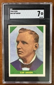 1960 Fleer CAP ANSON #44 SGC 7 HOF - Bild 1 von 2